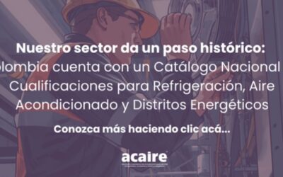 Nuestro sector da un paso histórico: Colombia cuenta con un Catálogo Nacional de Cualificaciones para Refrigeración, Aire Acondicionado y Distritos Energéticos